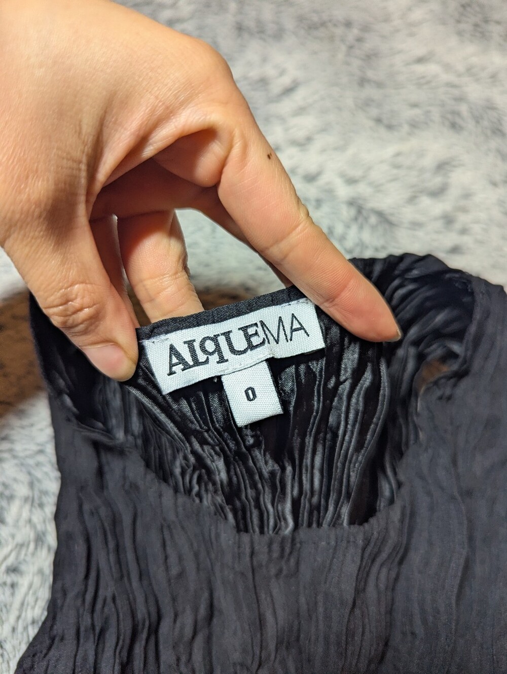 Alquema Smash Pocket Dress Black Sleeveless Size 0 US 2 4 - Picture 3 of 8
